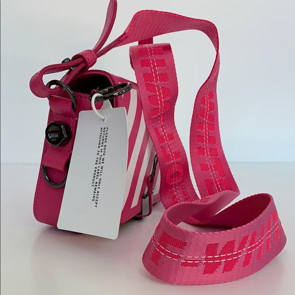 NWT AUTHENTIC OFF-WHITE Mini Crossbody Bag - Picture 8 of 9